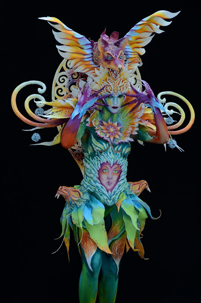 Dazzling Art Struts The Stage At This Year's World Bodypainting ...