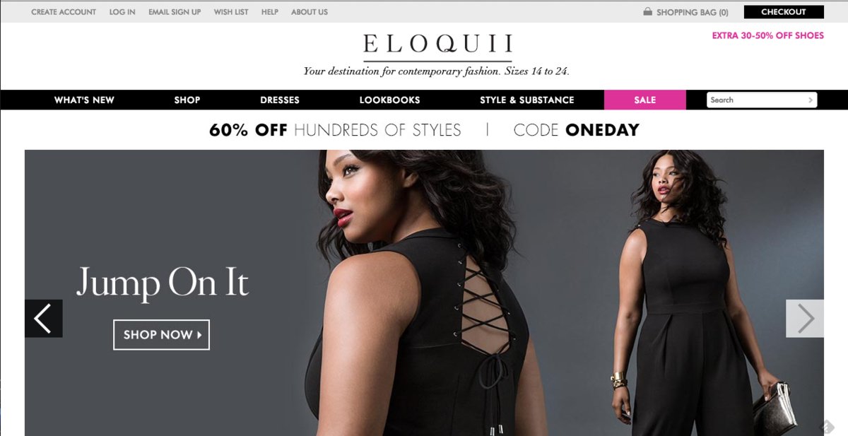 all the plus size store website