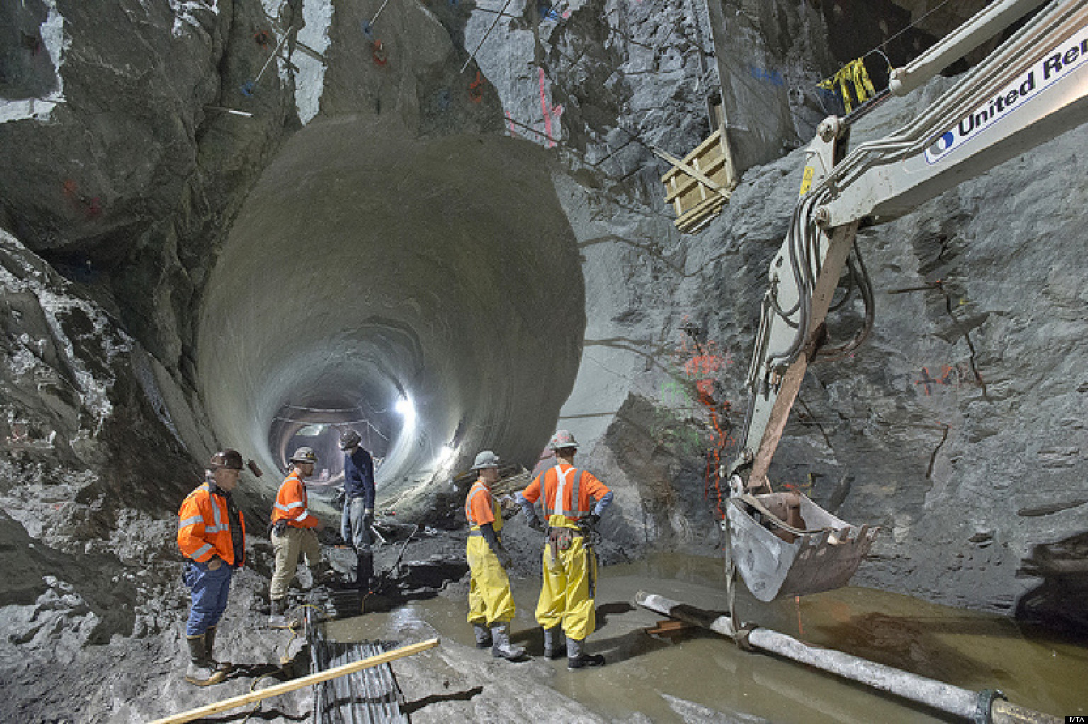 MTA's East Side Access Photos Show Project's Gigantic Tunnels (PHOTOS) | HuffPost