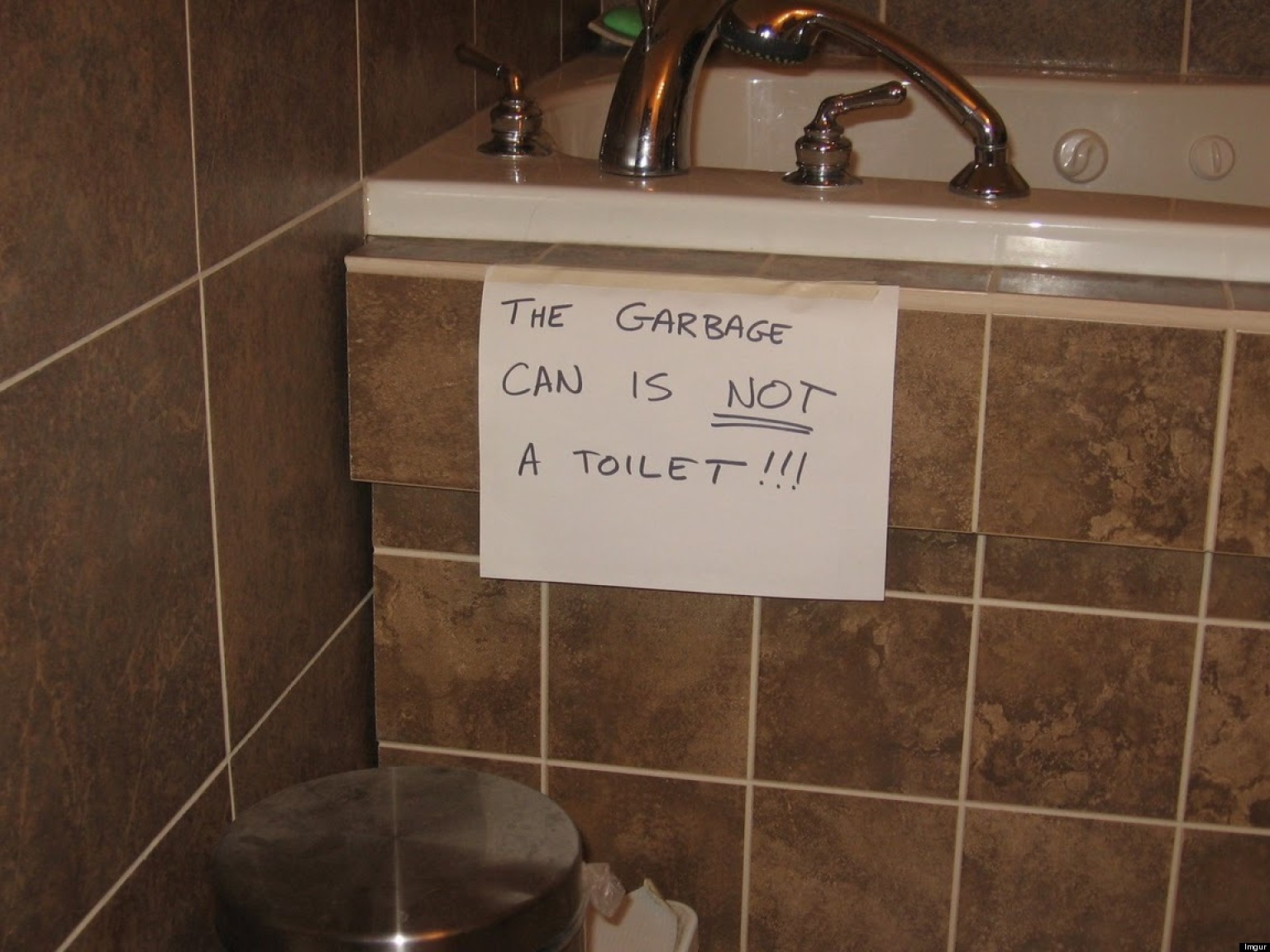 19 Funny Bathroom Signs PHOTOS HuffPost