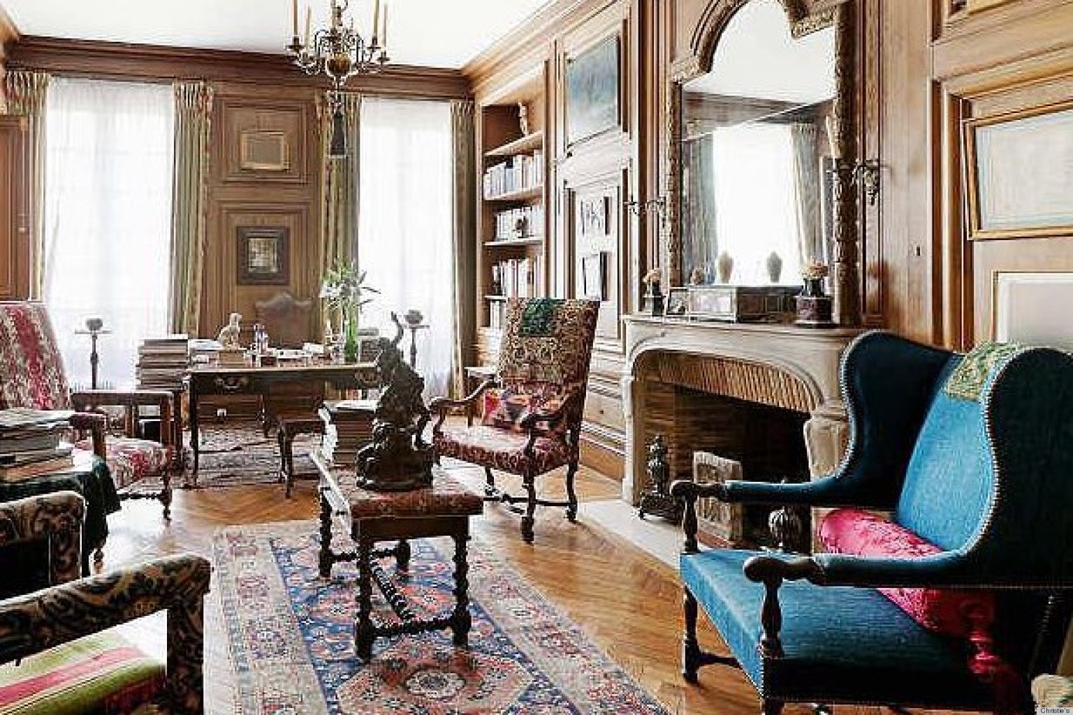 House Tour: Inside A Glamorous Parisian Apartment (PHOTOS) | HuffPost