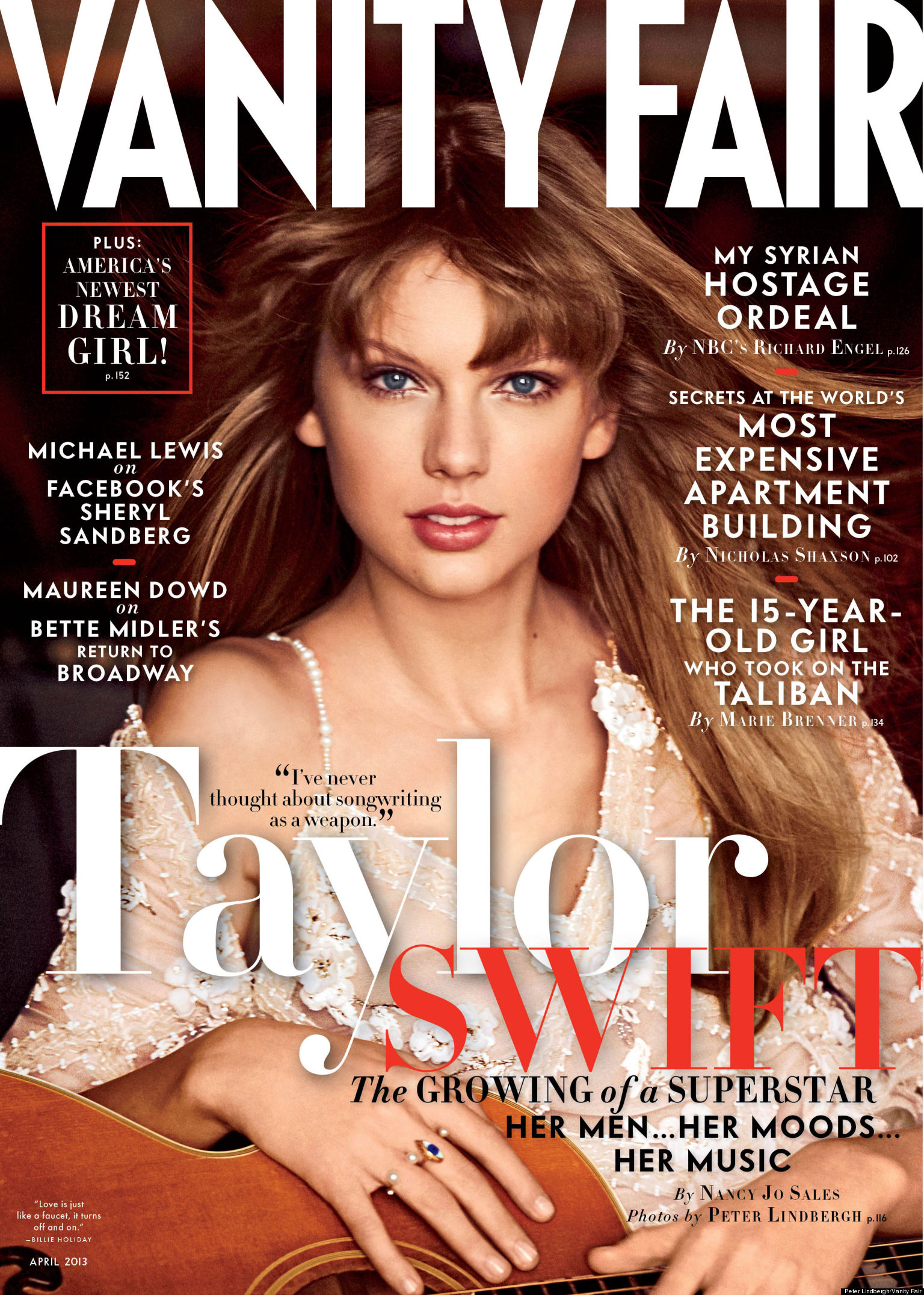 Taylor Swift Tells Vanity Fair She's Not A 'Clingy, Insane, Desperate