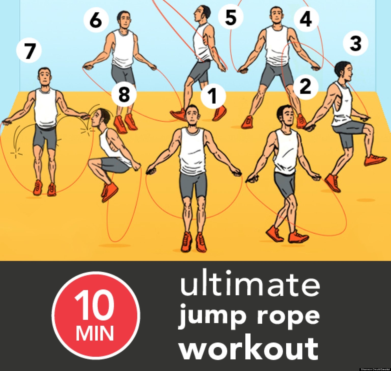 The Best 15-Minute Jump Rope Workout | Jump rope workout 