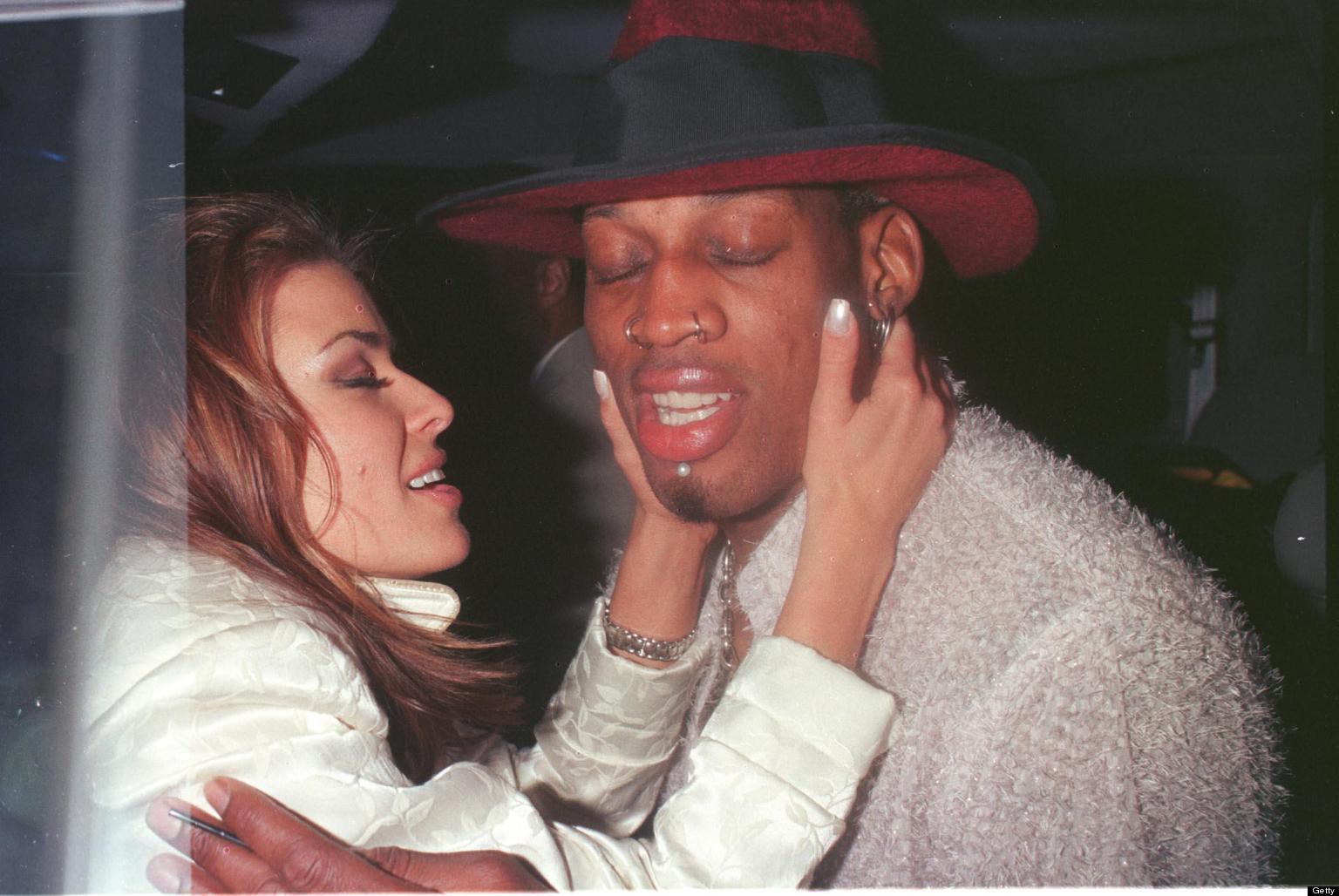 Dennis Rodman's Girlfriends Former NBA Star's Dating History HuffPost