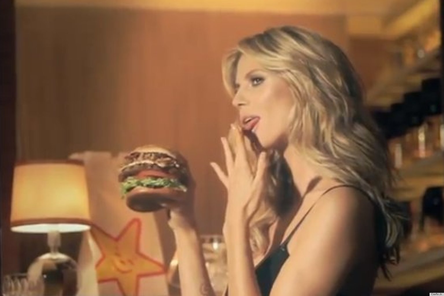 Heidi Klum's Carl's Jr. & Hardee's Commercial Gets A 'Graduate' Theme