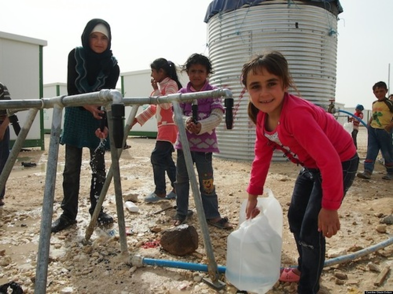 Approaching Summer and Syrian Refugee Influx Adding to Jordan's Water Worries HuffPost