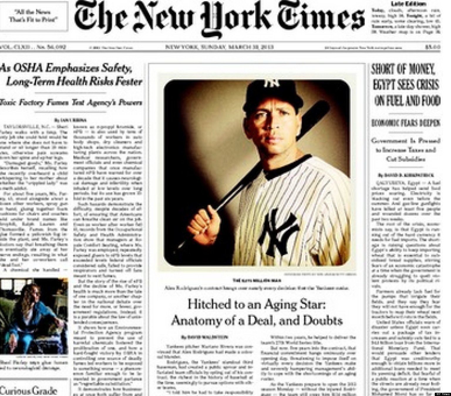 NY Times Runs Instagram Photo On Front Page (PHOTO) | HuffPost