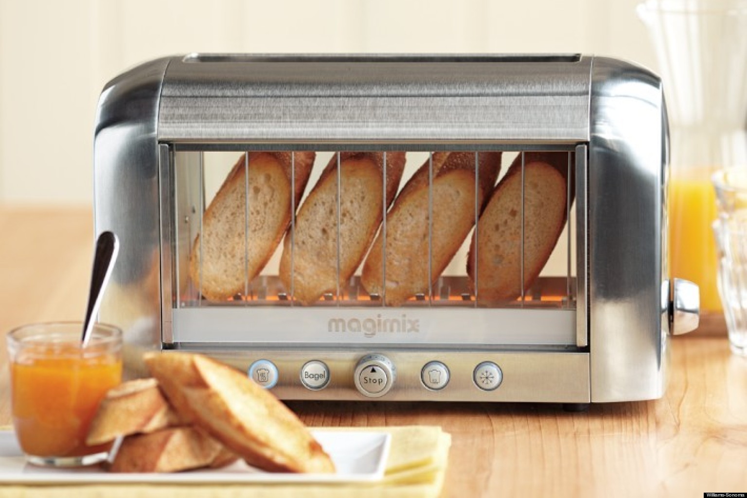 SeeThrough Toaster The Magimix by RobotCoupe Vision Toaster Is Here (VIDEO) HuffPost