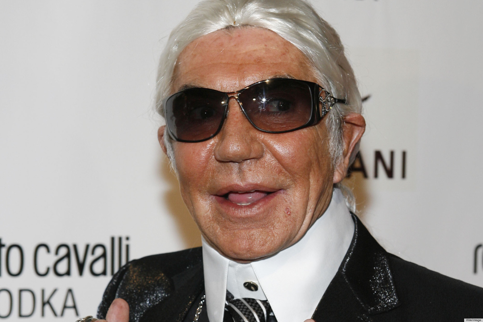 Roberto Cavalli: 'Karl Lagerfeld, He Looks Ridiculous' (PHOTOS) | HuffPost