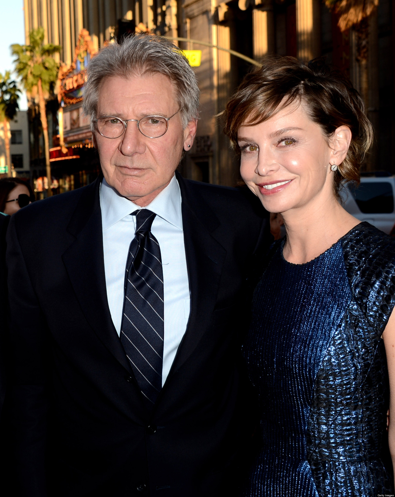 Harrison Ford, Calista Flockhart Shine At The Premiere Of '42' (PHOTO