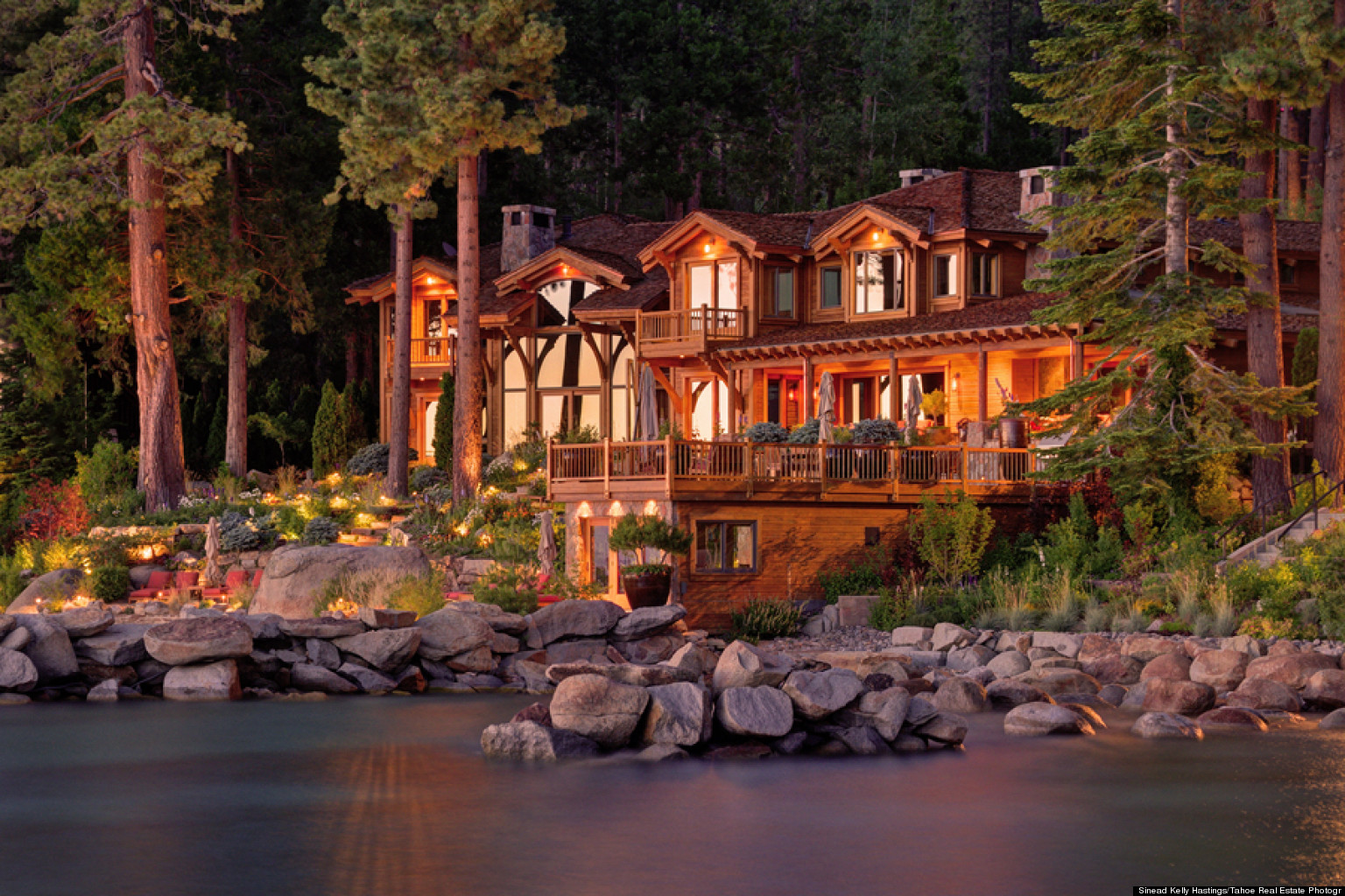 Larry Ellison Tahoe House Oracle Billionaire's Beautiful Lakefront