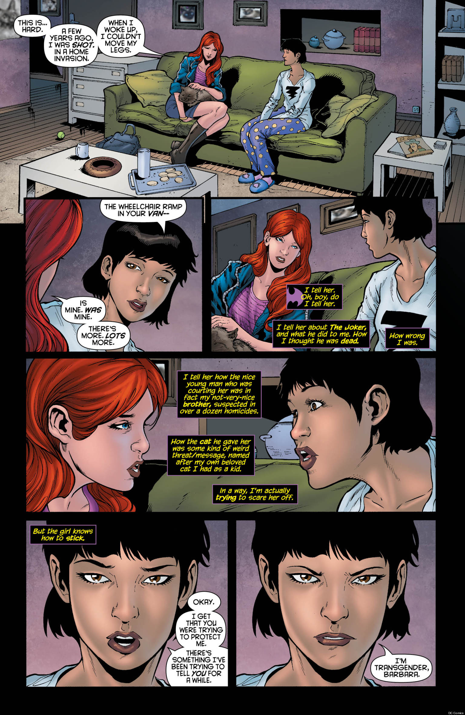 Dc Comics Introduces First Openly Transgender Character In Batgirl 4941