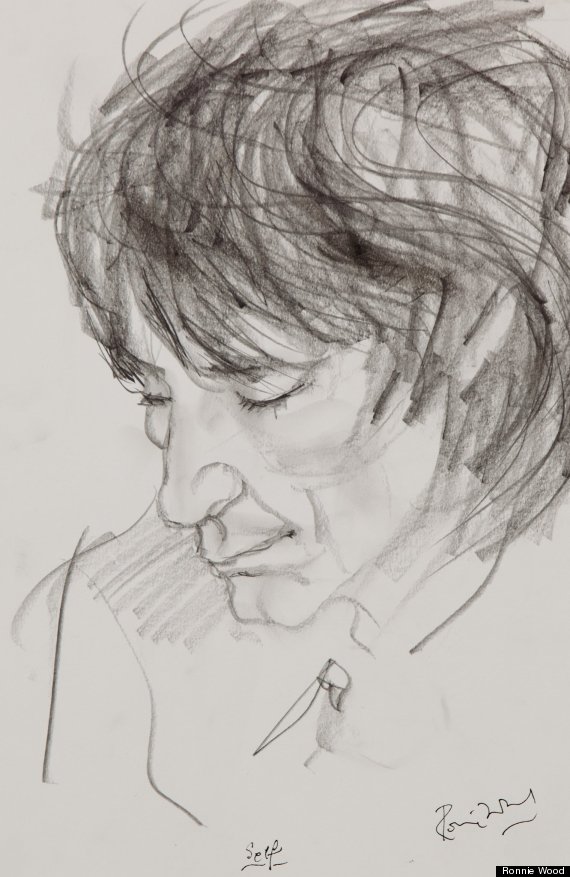 ronnie wood self portrait