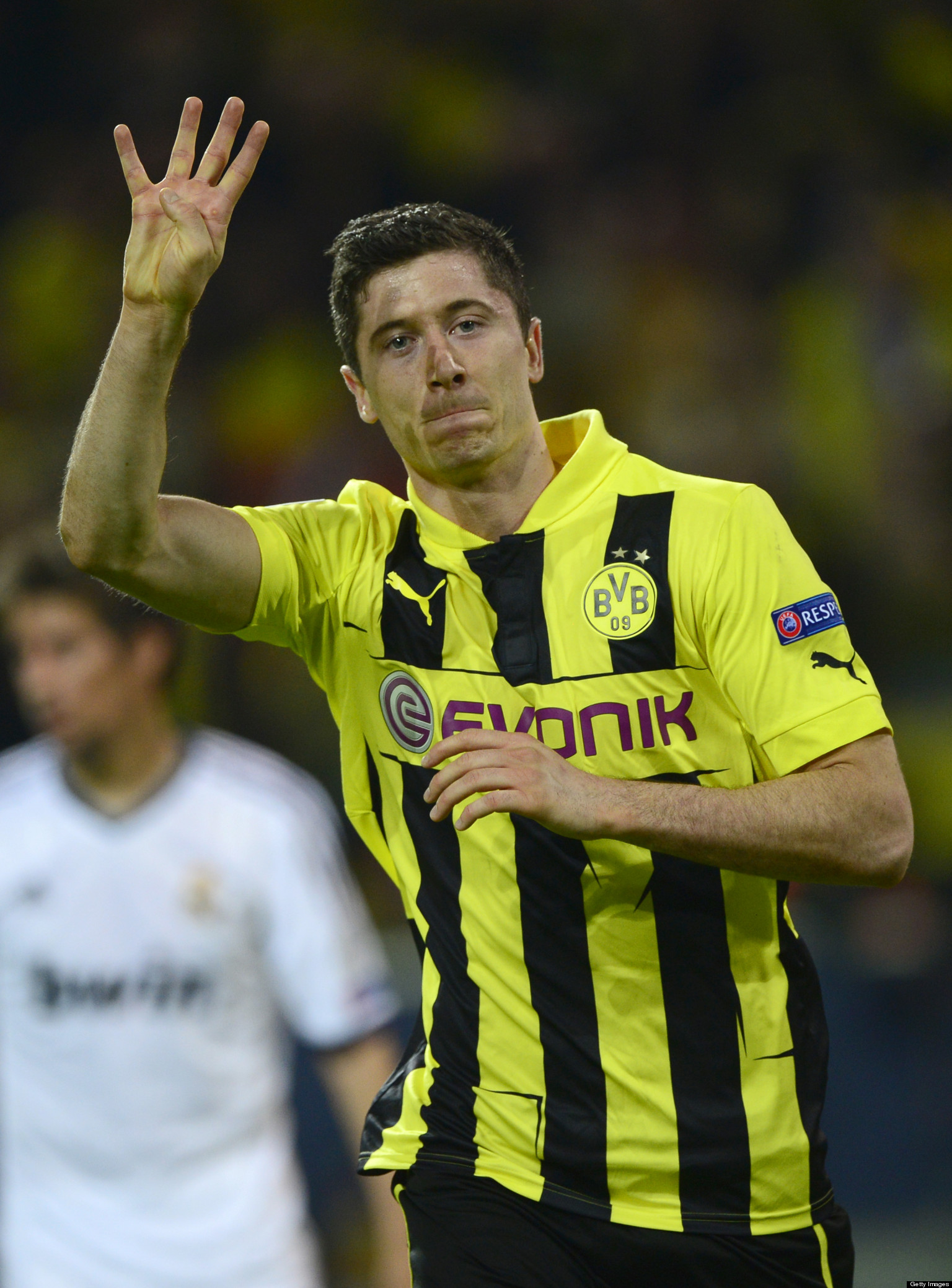 Borussia Dortmund 4-1 Real Madrid: Robert Lewandowski Scores Four In