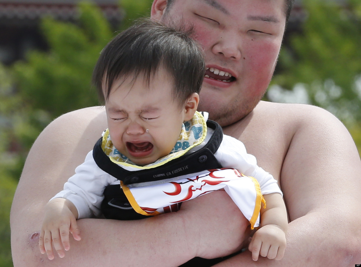 Naki Sumo Japan's Crying Baby Contest (PHOTOS) HuffPost