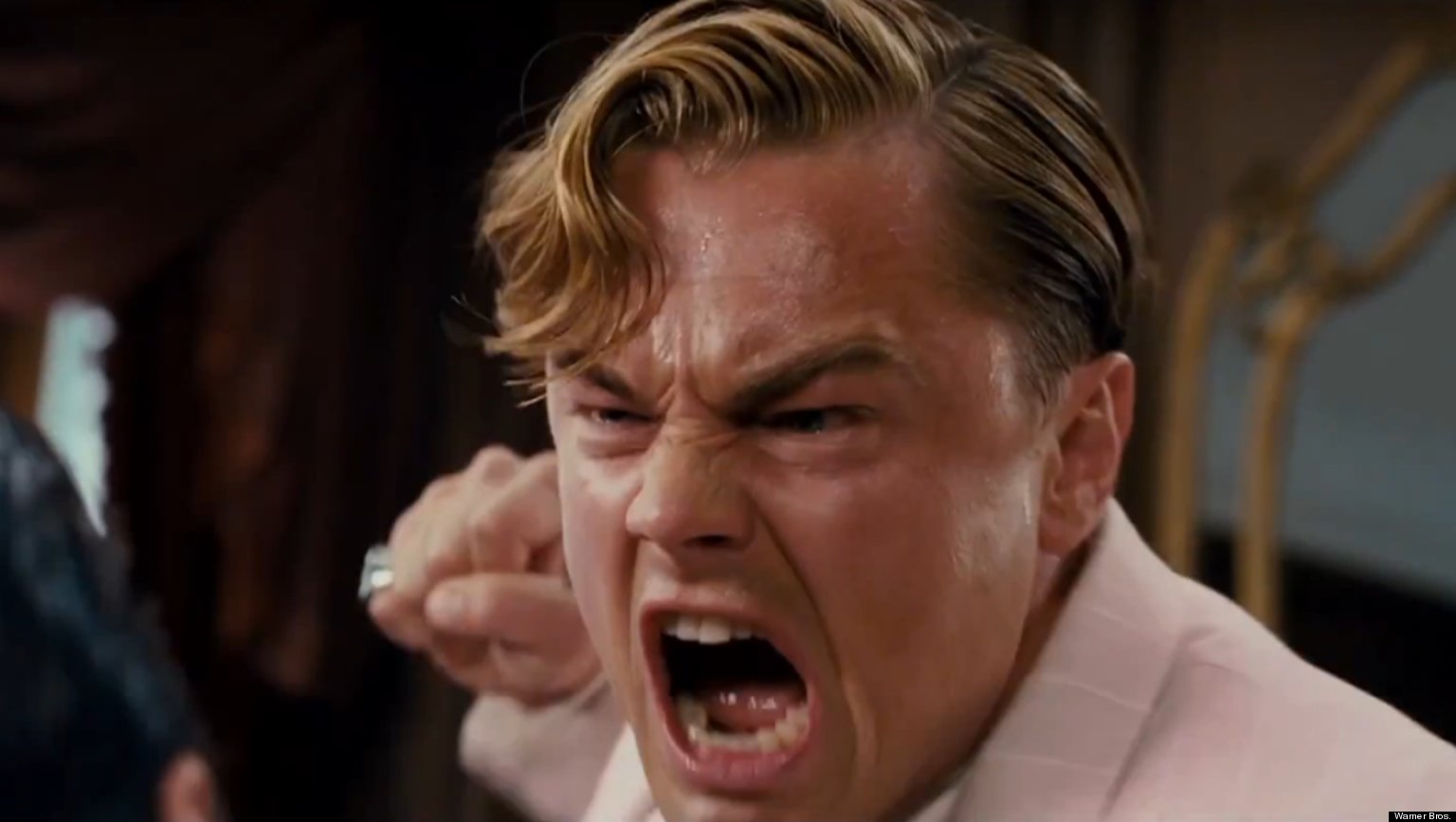 Leonardo DiCaprio Yelling: The Supercut (VIDEO) | HuffPost