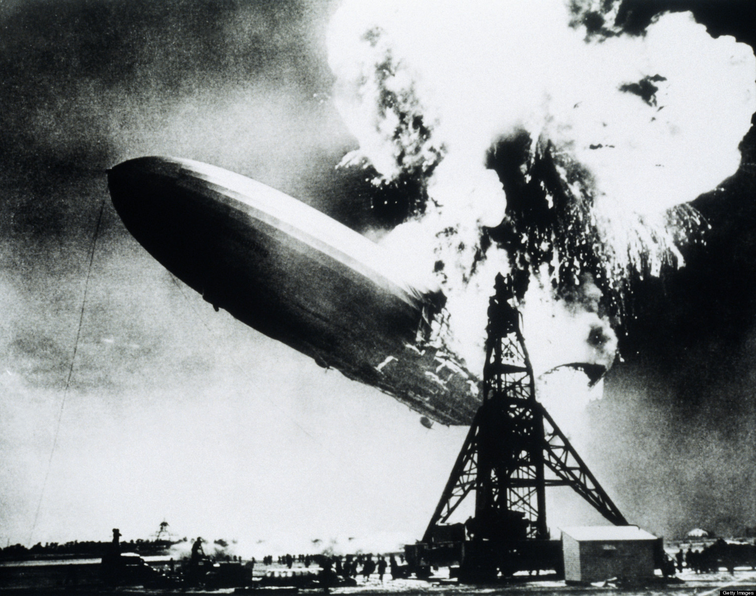 the hindenburg on fire yo