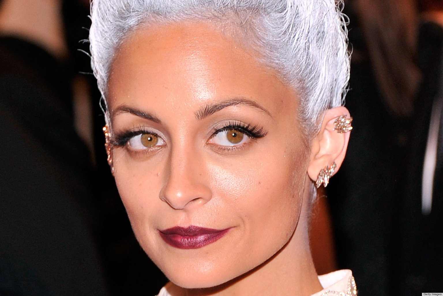 Nicole Richie Met Gala 2013 Grey Hair Thats Eerily Amazing