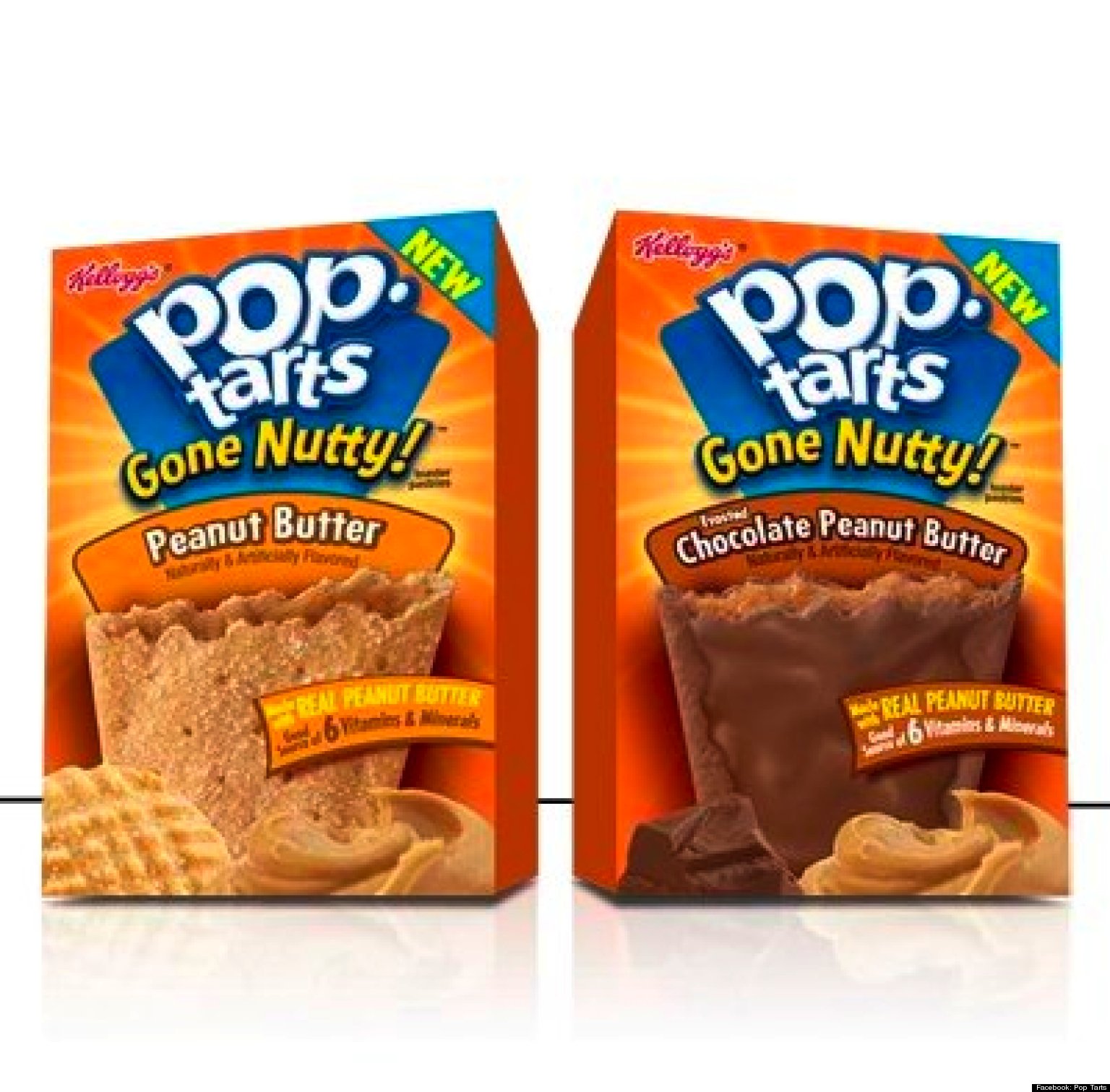 Pop-Tarts 'Gone Nutty' Debut In Peanut Butter, Frosted Chocolate Peanut ...