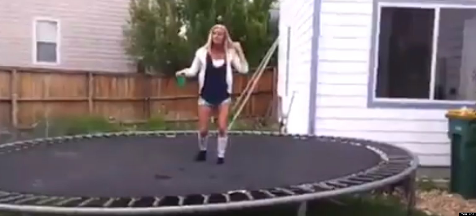 Trampoline Fail Compilation Video Huffpost