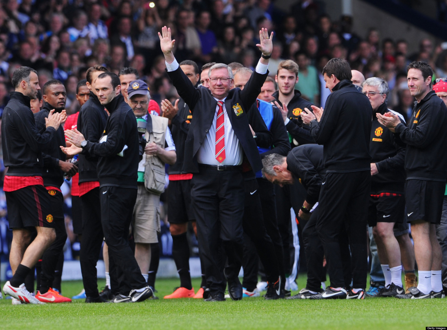 Sir Alex Ferguson�s Final Game Manchester United Draw 55