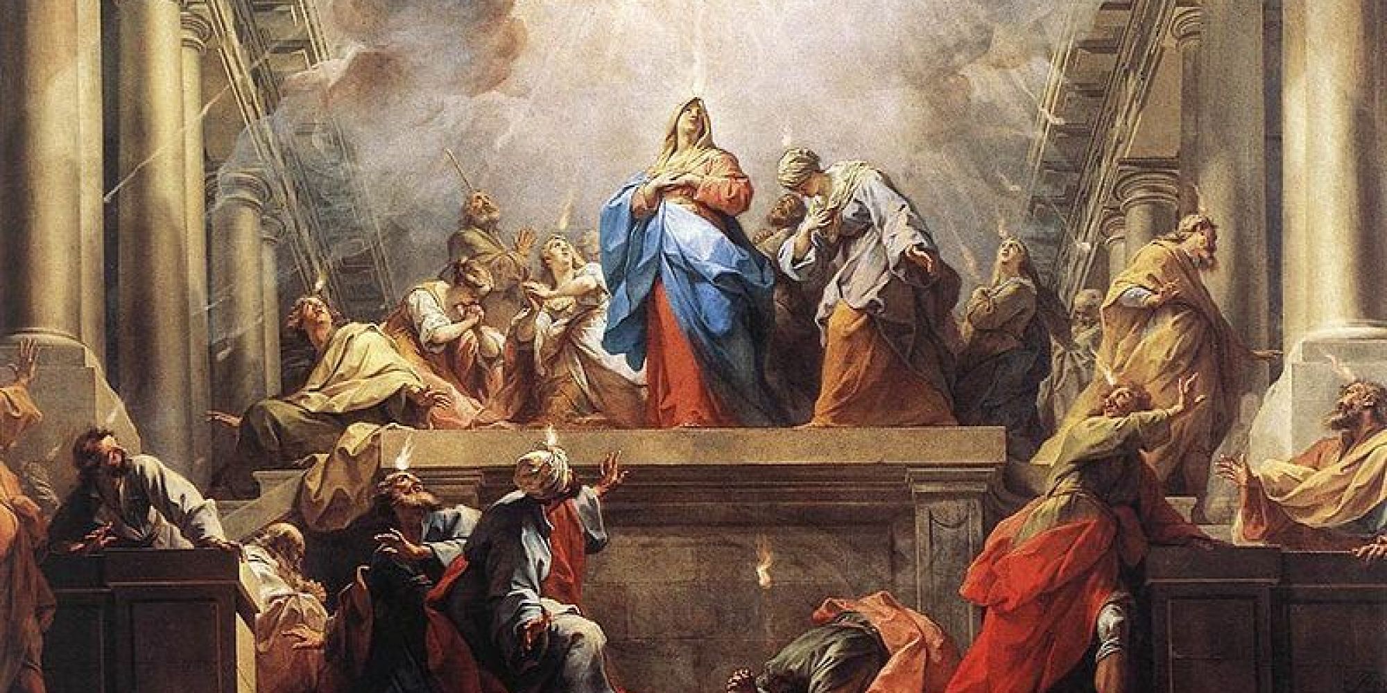 Pentecost In Art Paintings Stained Glass Windows Frescoes And More 