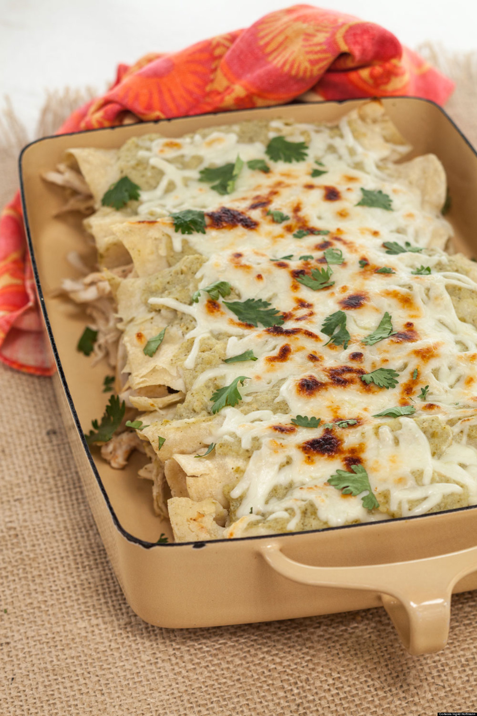 Enchiladas suizas (RECETA) HuffPost
