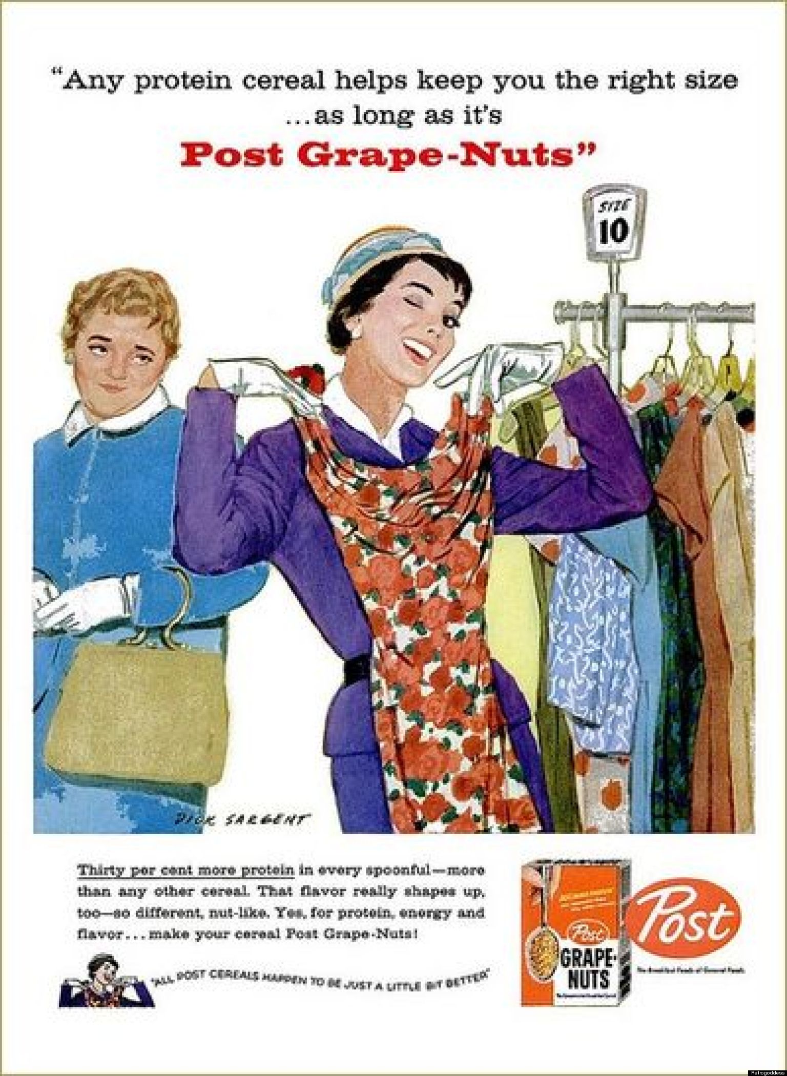 Vintage Ads Reveal Grape Nuts' Fat-Shaming History (IMAGES ...