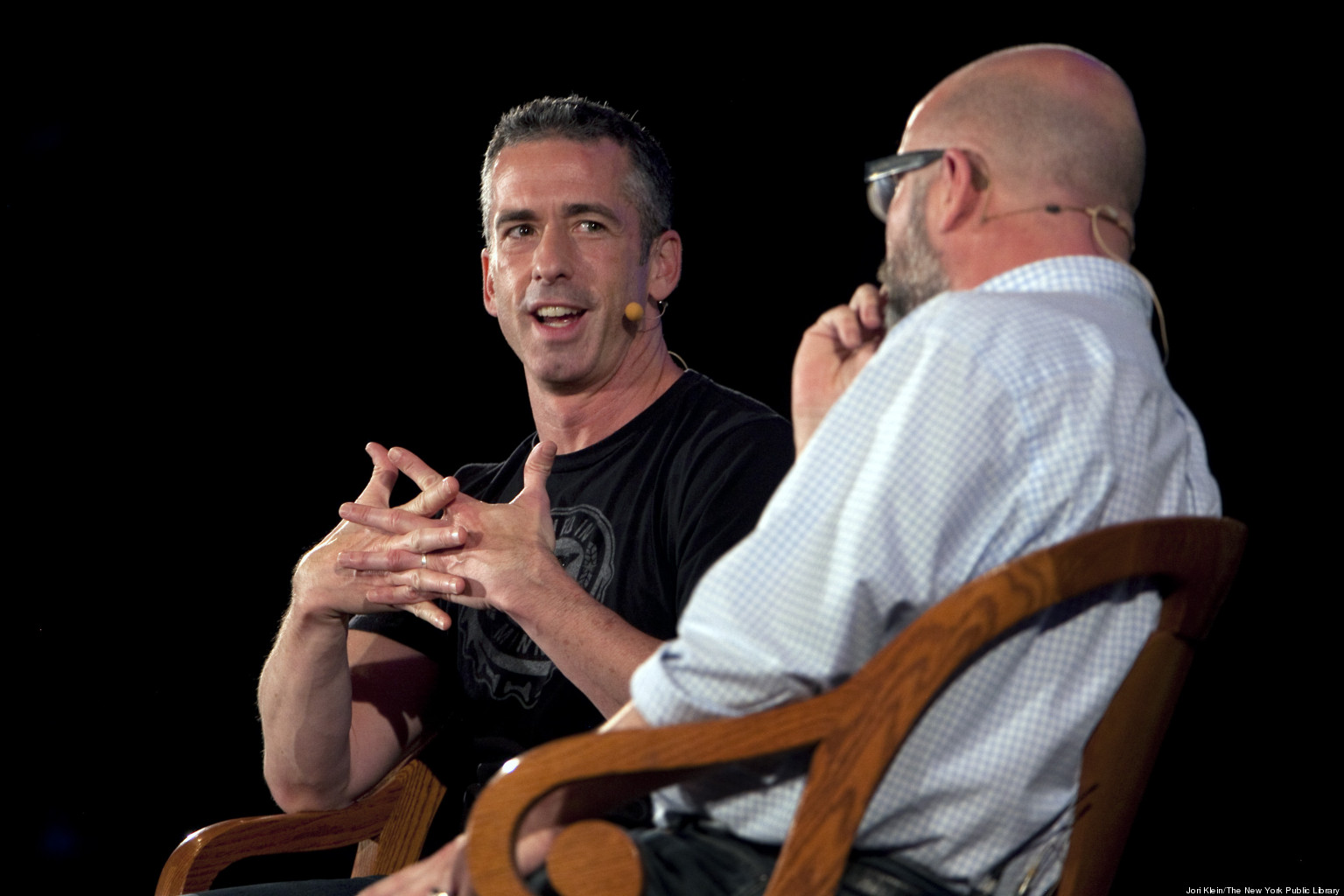 Dan Savage Talks American Savage With Andrew Sullivan At New York 