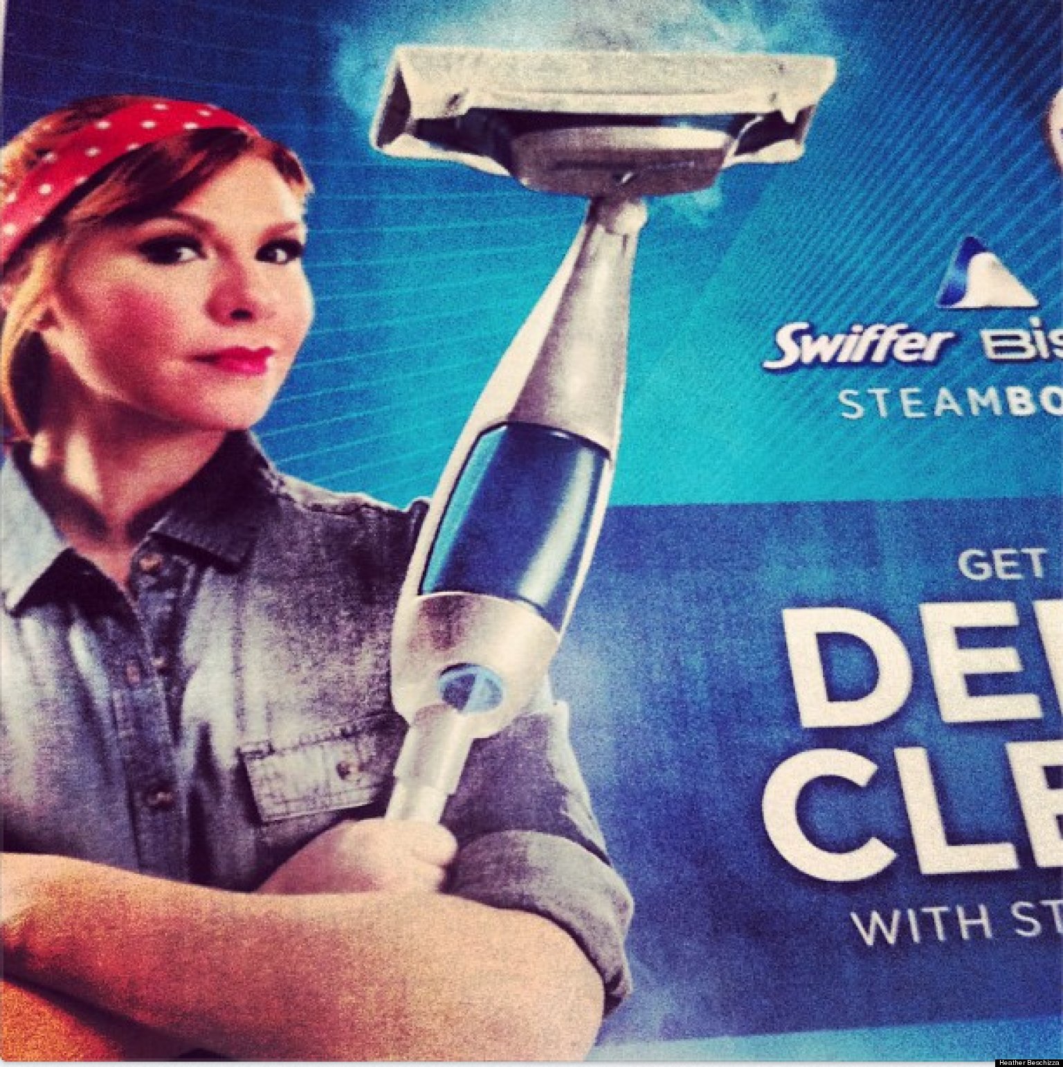 Swiffer Ad Uses Rosie The Riveter To Encourage Women To Clean The