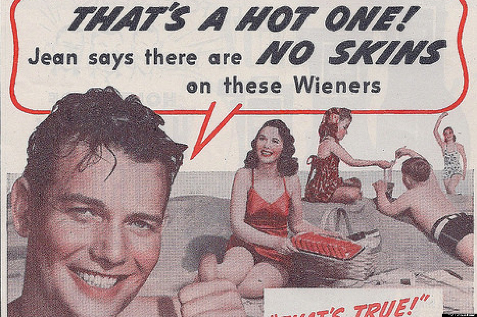 Vintage Skinless Wiener Ad Is Mildly Suggestive Huffpost 