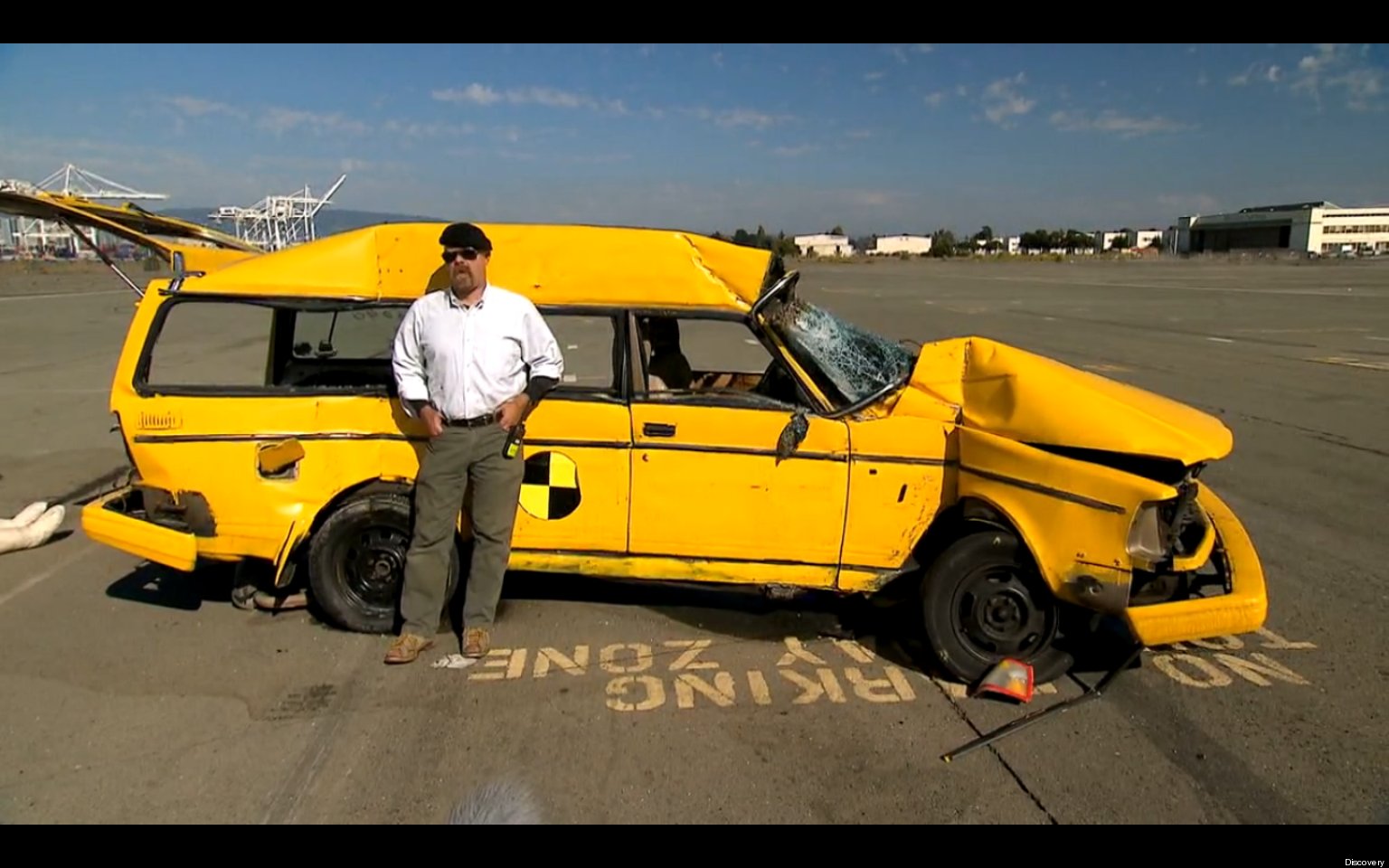 'MythBusters' A Car Crash Movie Myth That's Near And Dear To Adam's Heart (EXCLUSIVE VIDEO