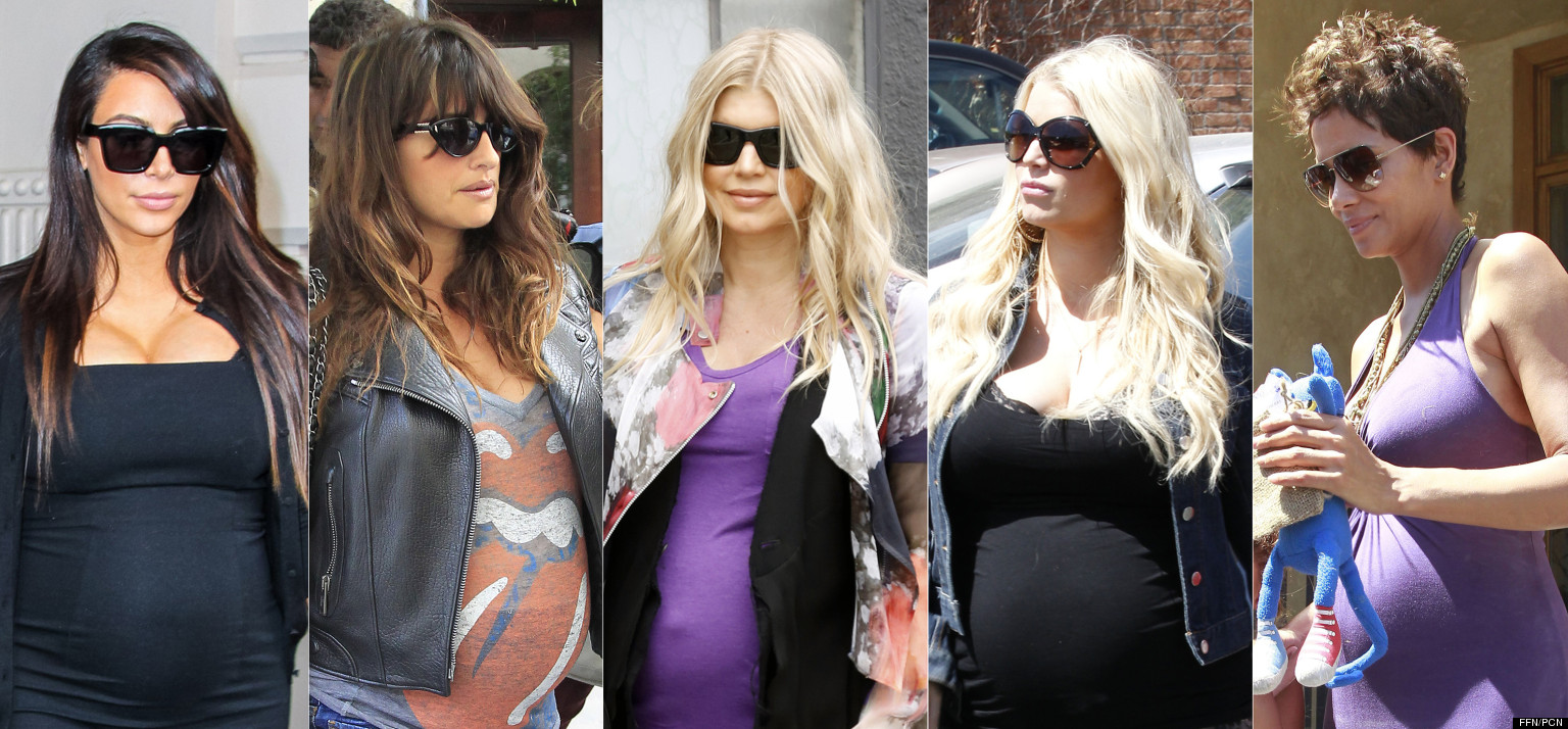 Celebrity Baby Bumps: The Blossoming Bellies Of 16 Pregnant Stars ...