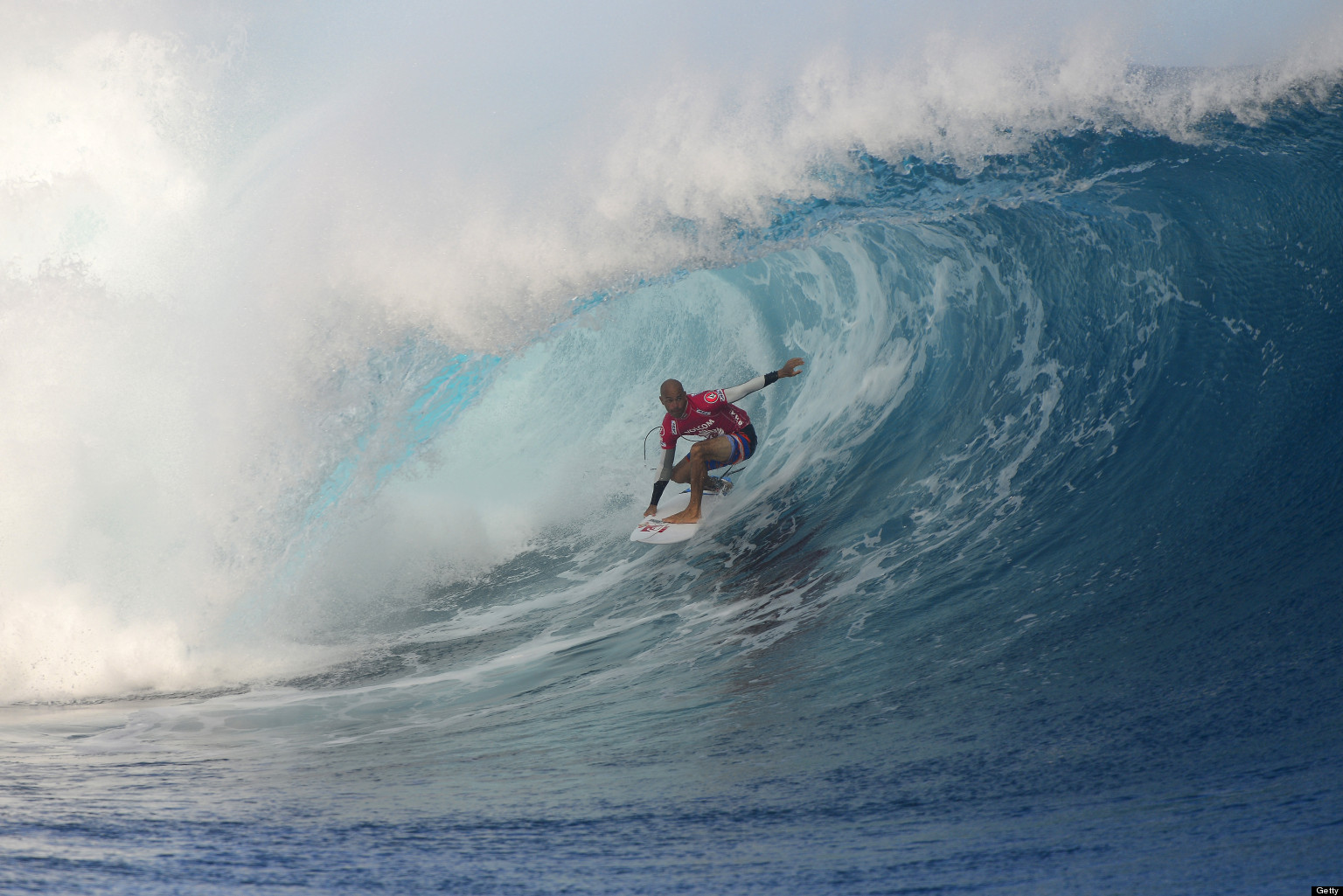 Kelly Slater Perfect Score: Surfer Scores 20.00 In Volcom Fiji Pro 