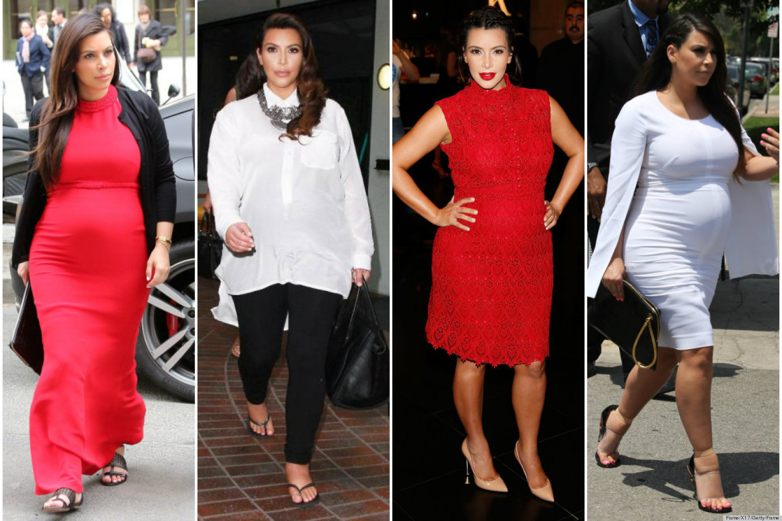 Kim Kardashian Maternity Style Revisit Her Best Bumpin Looks Photos Huffpost 3062