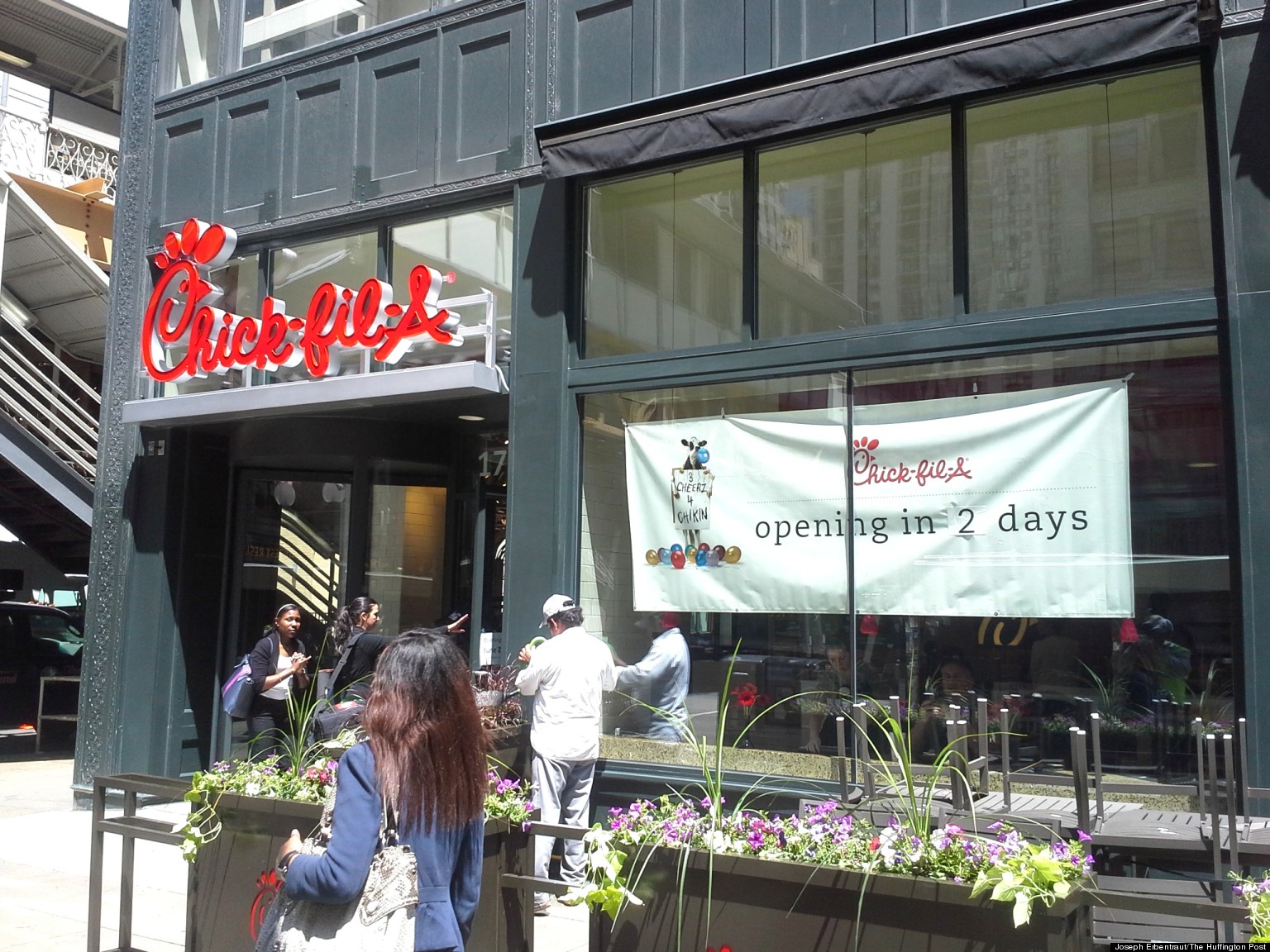 ChickFilA Chicago Loop Store Opening City Getting Second Location Of