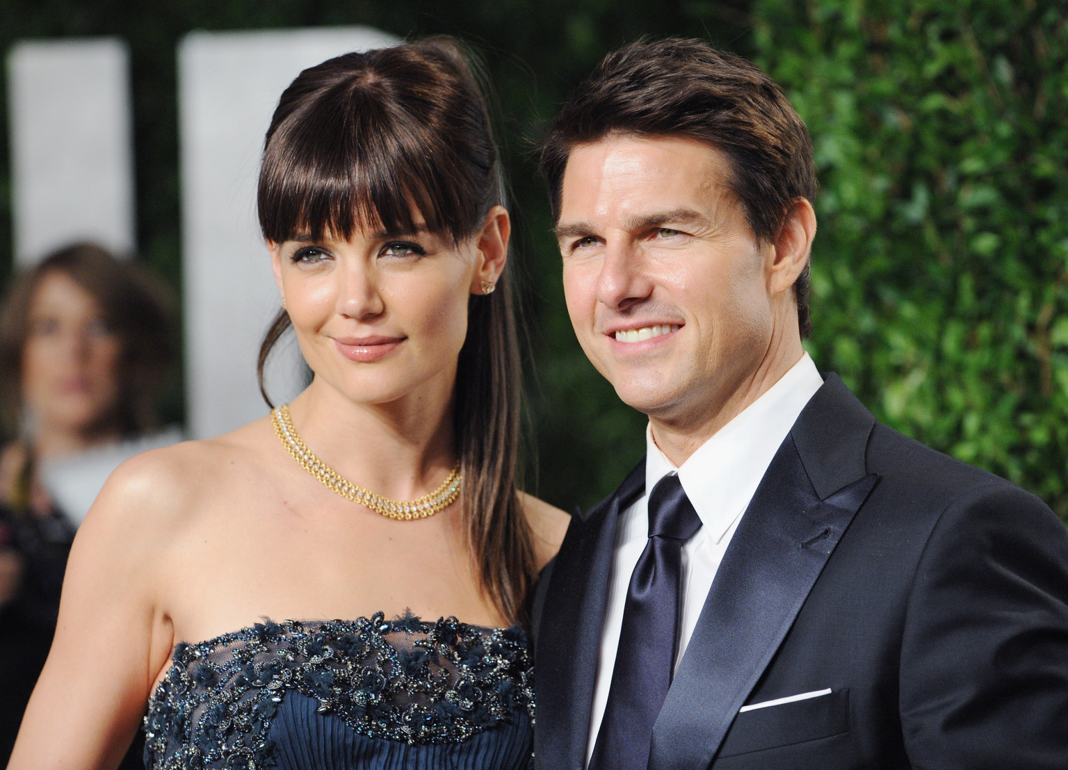 Former husband and wife Tom Cruise and Katie Holmes