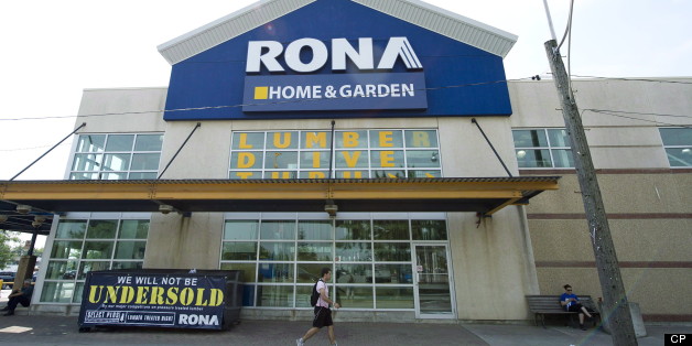 A Rona store is shown in Toronto on July 31, 2012. profitability. Rona Inc. will close 11 unprofitable stores two provinces and cut more administration jobs as part of its ongoing cost-cutting and restructuring efforts, the Quebec-based home improvement retailer announced Thursday. (THE CANADIAN PRESS/Nathan Denette)