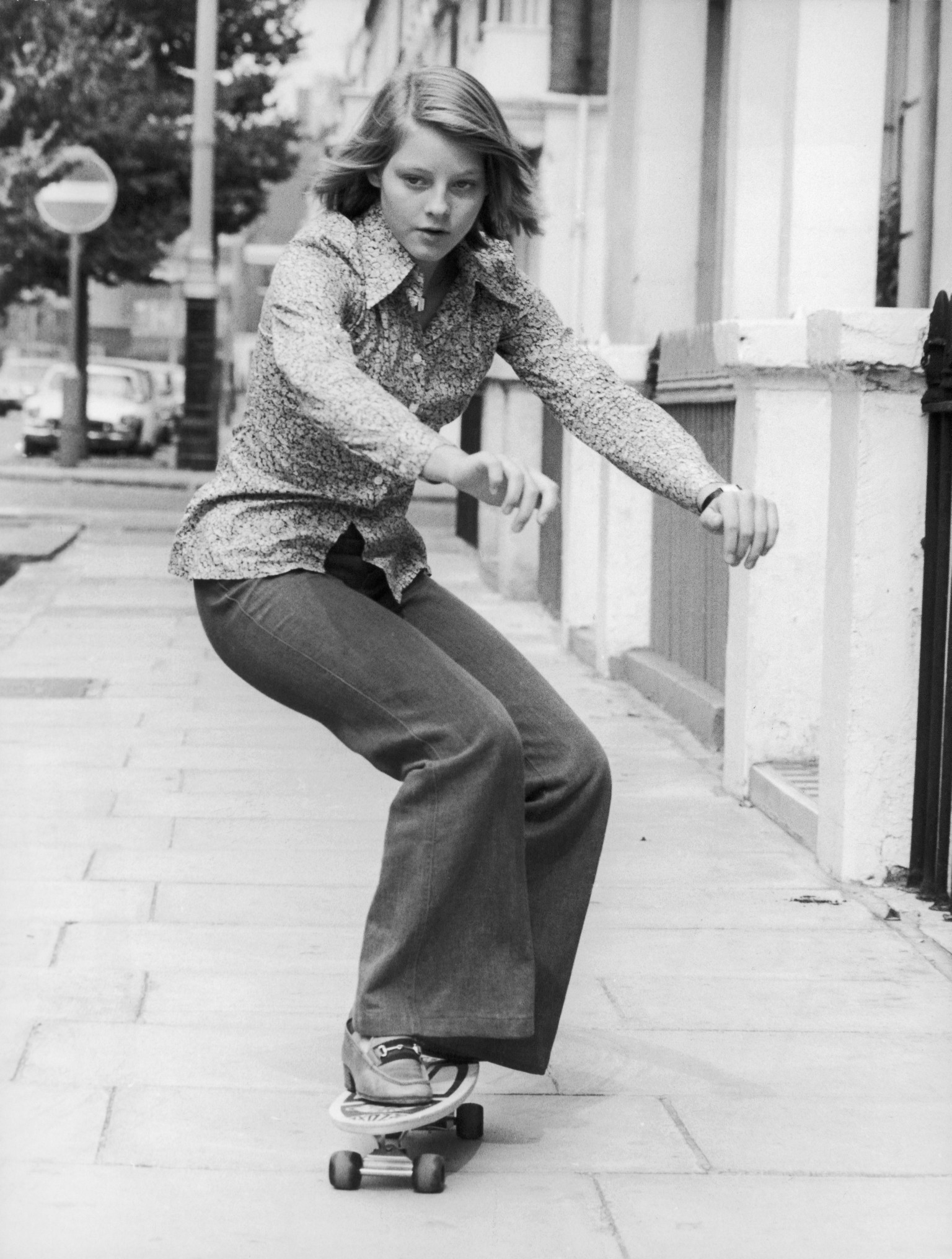 Jodie Foster Skateboard Photo: Oscar Winner Was One Gnarly 