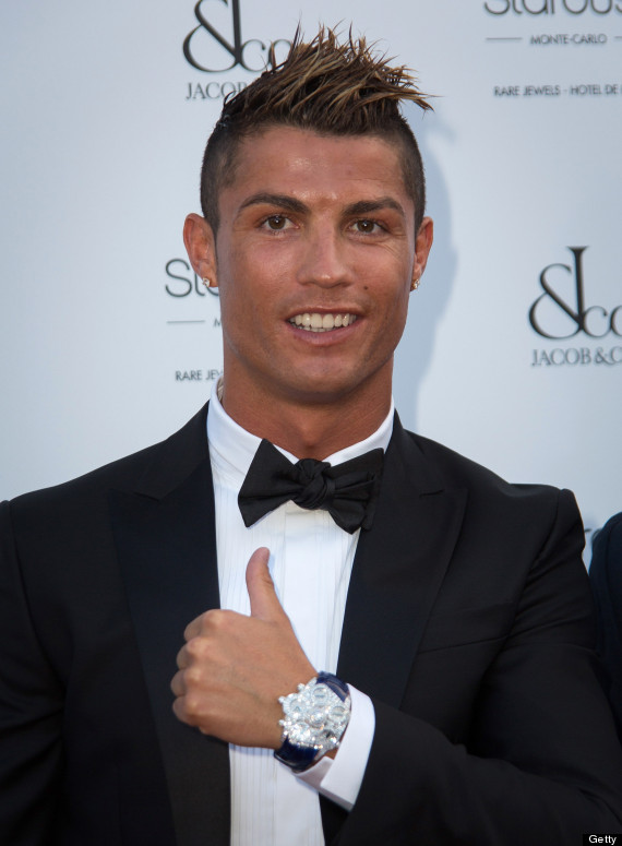 Cristiano Ronaldo Works Up A Sweat At Jacob and Co Gala (PHOTOS ...