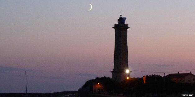 phare de St-Georges-de-Didonne (17), France "by night" (début de la lune de ramadan)