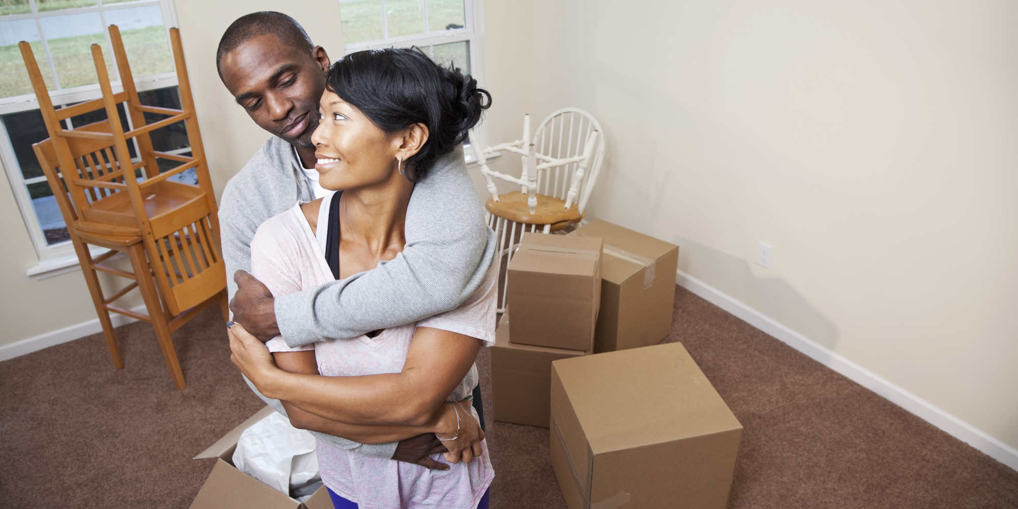 Image result for Black Couple moving in together