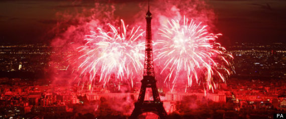 bastille day eiffel tower