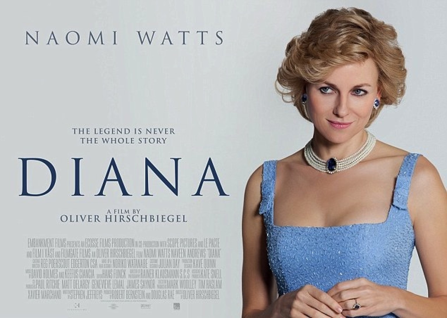 Diana Film Poster Released With Naomi Watts As The Peoples Princess 