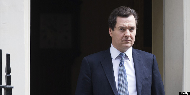 George Osborne, U.K. chancellor of the exchequer, leaves 11 Downing Street to testify at a Parliamentary Treasury Select Committee hearing on planned government spending in London, U.K., on Thursday, July 11, 2013. Osborne set out spending cuts for the 2015 election year last month, announcing 11.5 billion pounds of budget reductions. Photographer: Simon Dawson/Bloomberg via Getty Images
