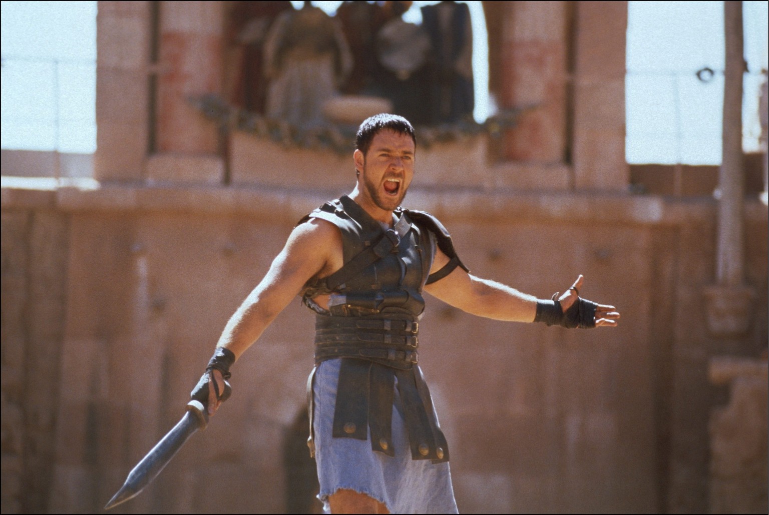 Dad Turns Living Room Into Gladiator