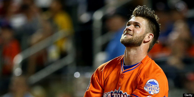 Bryce Harper's Brother's Mustache Sticks Out At 2013 Home Run Derby ...