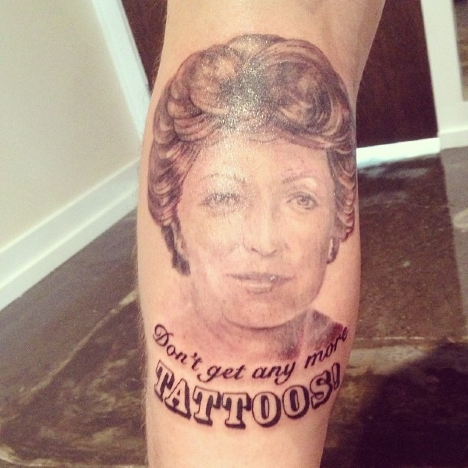 Tattoo Teaches Grandma A Lesson (PHOTO) HuffPost