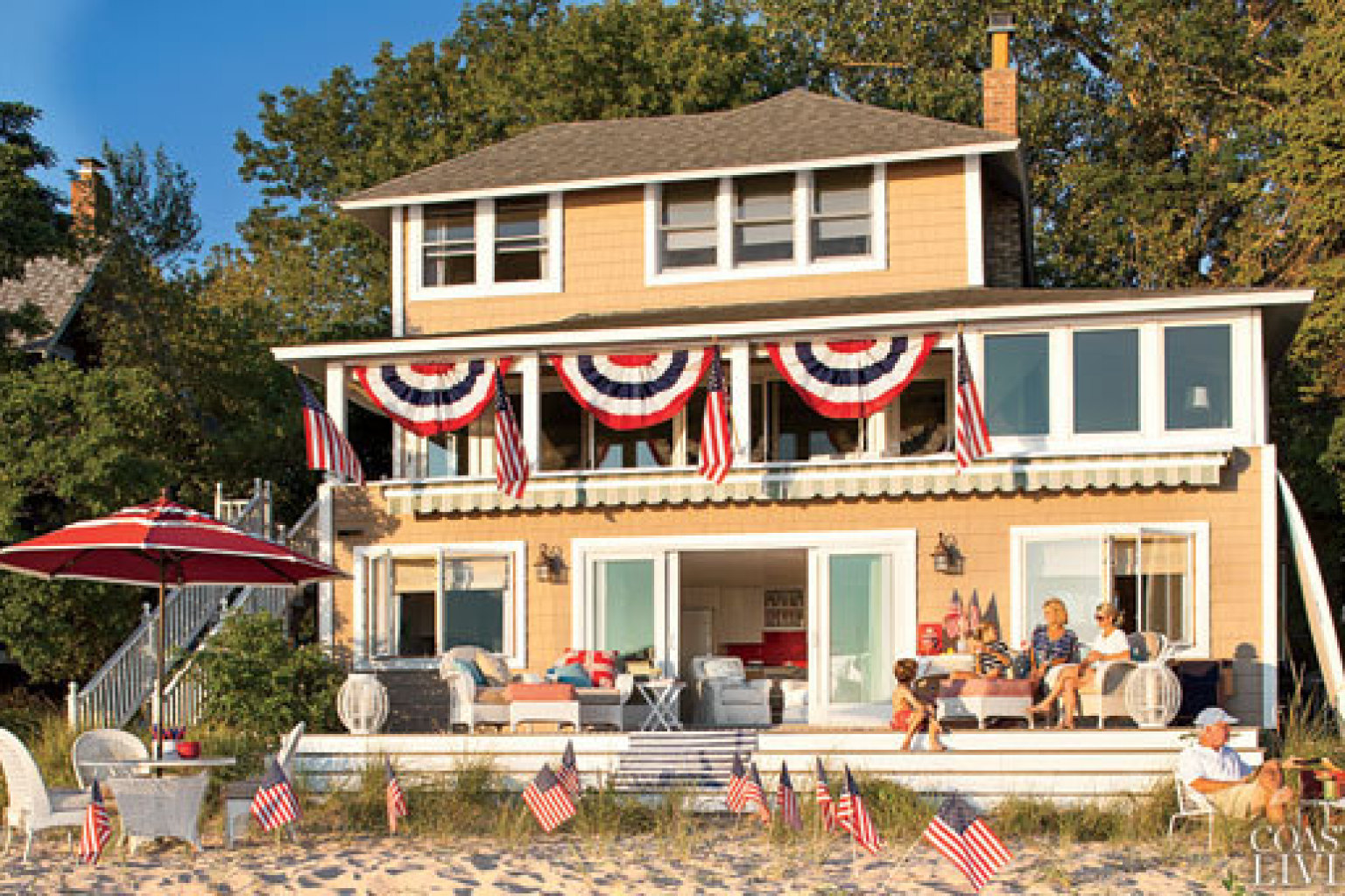 This Lake Michigan Cottage, Featured In Coastal Living, Is One