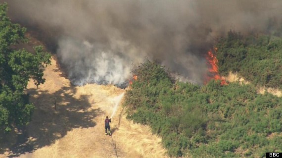 east london heath fire